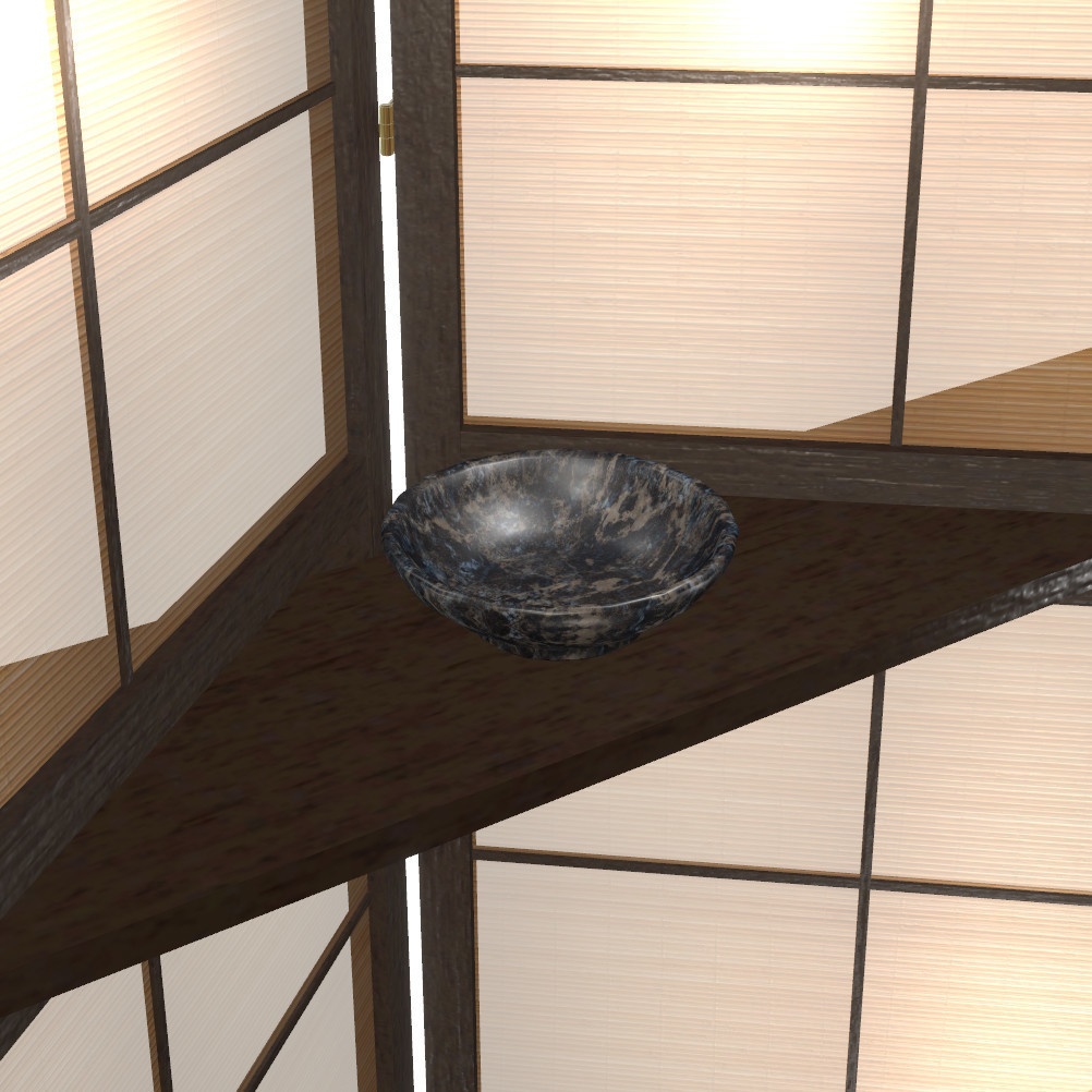 VRChat想定 パーテーション(和風)