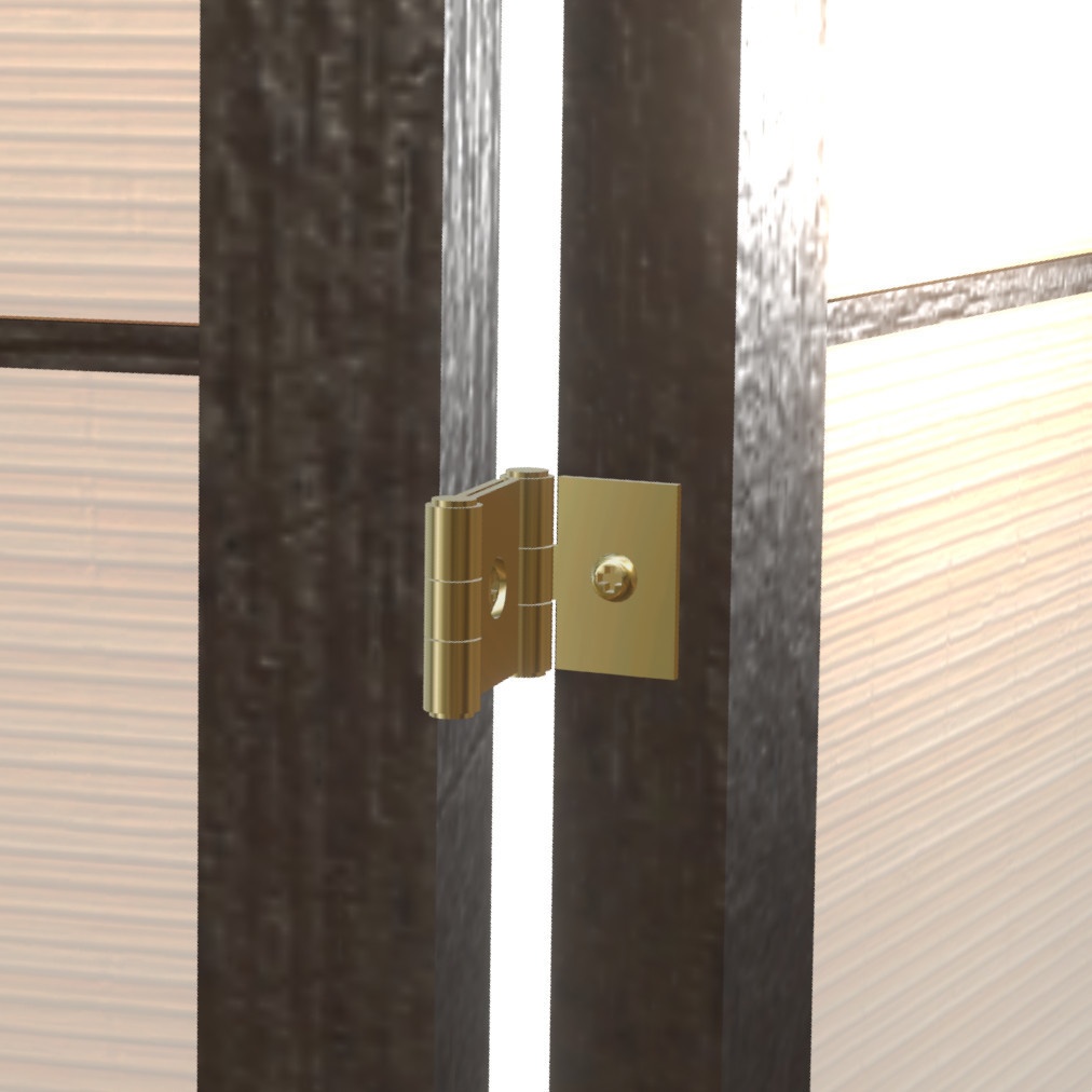 VRChat想定 パーテーション(和風)