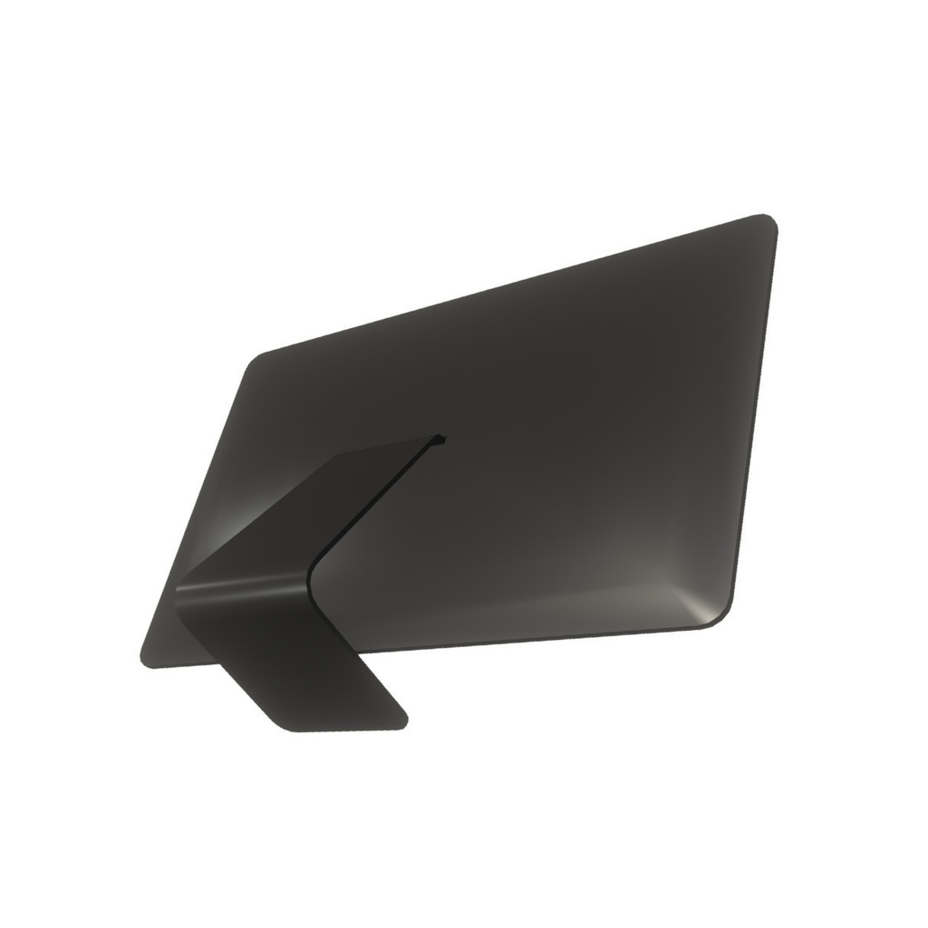 VRChat想定 コーナーデスク(オプション付)