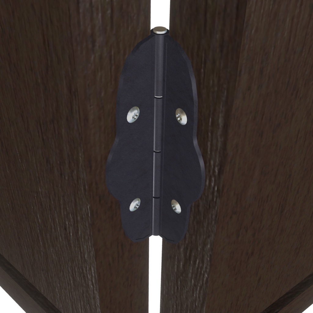 VRChat想定 パーテーション(四君子)