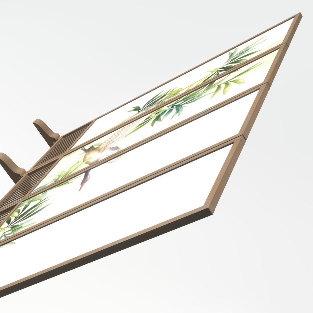 VRChat想定 ルームパーテーション