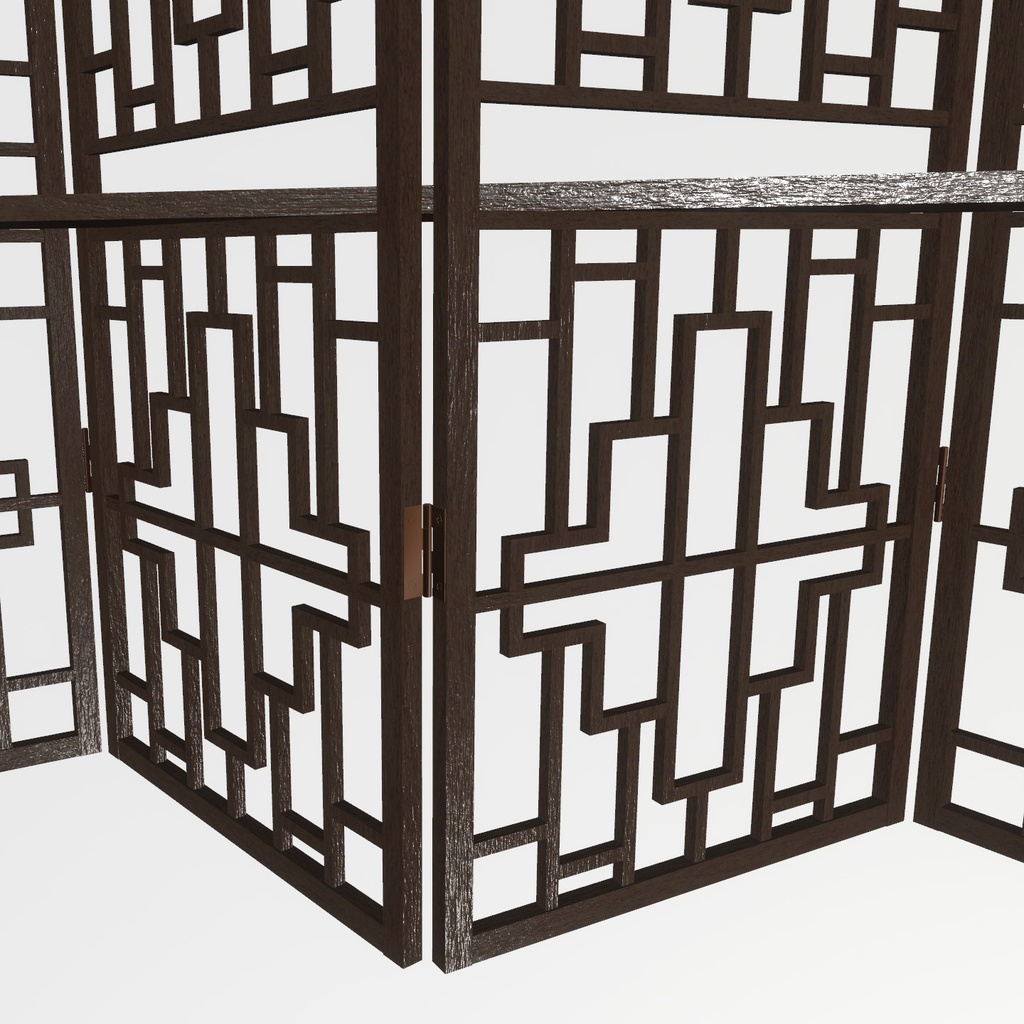 VRChat想定 ルームディバイダー(絵:「竹」)