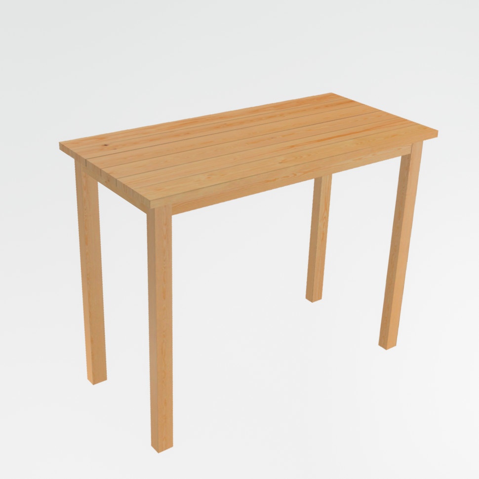 VRChat想定 ロフトベッド(木製)