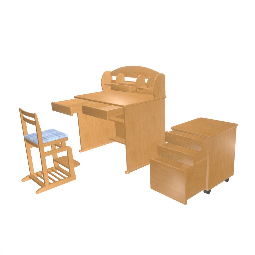 VRChat想定 勉強机