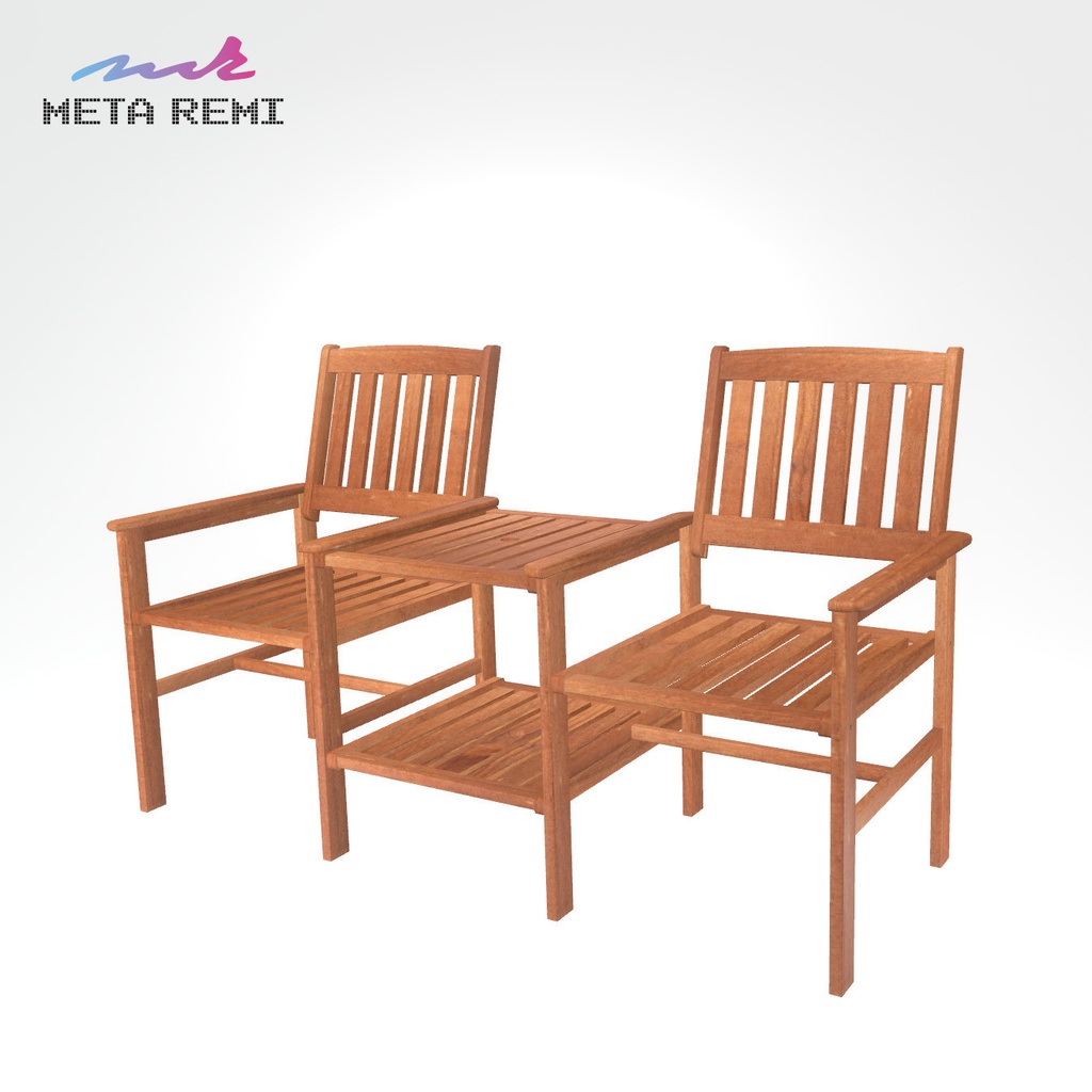 VRChat想定 ガーデンチェアセット