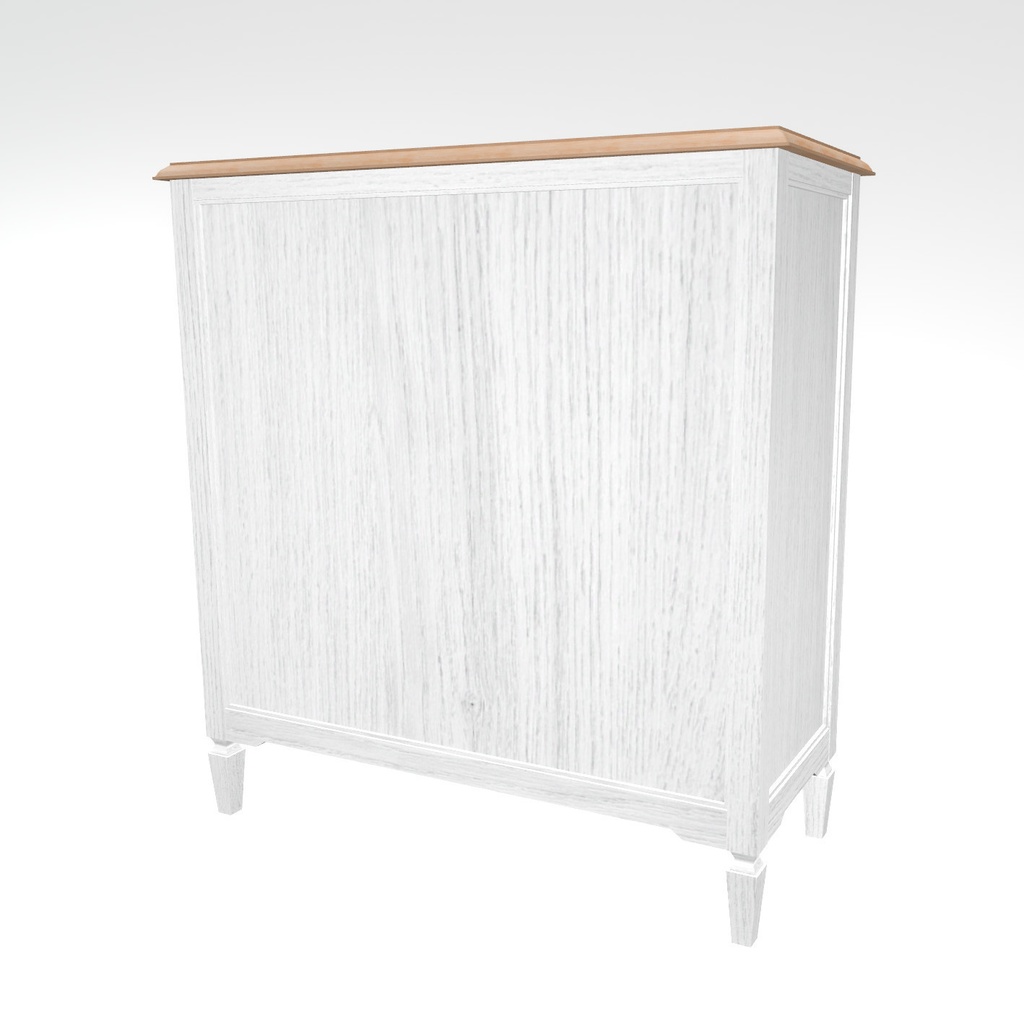 VRChat想定 チェスト(ホワイト)