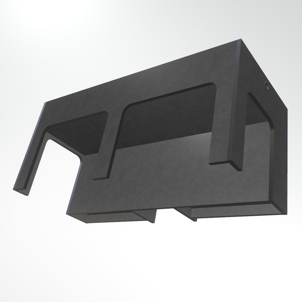 VRChat想定 棚付きロフトベッド(ブラック)