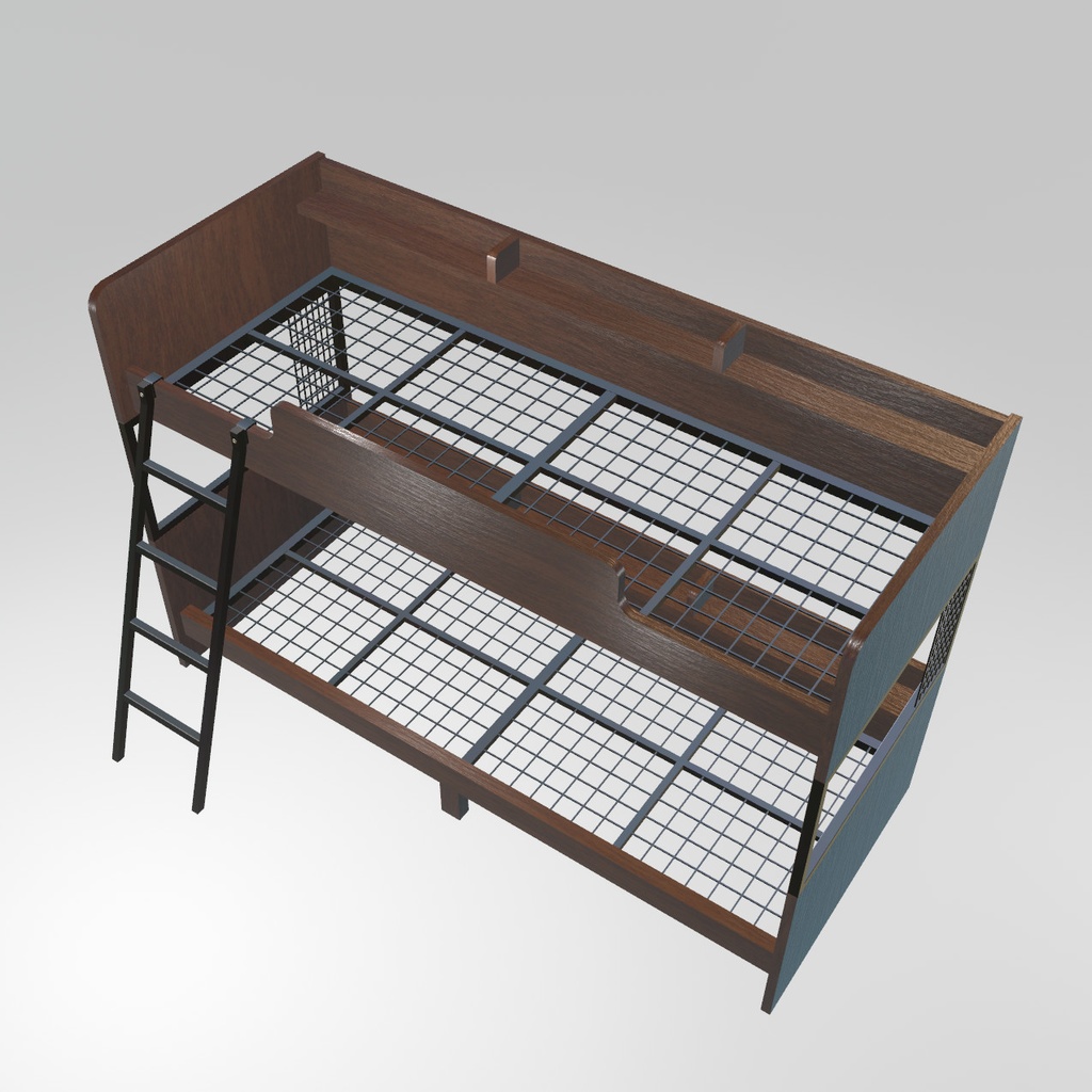 VRChat想定 子供用2段ベッド