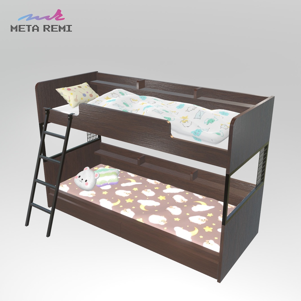 VRChat想定　子供用２段ベッド