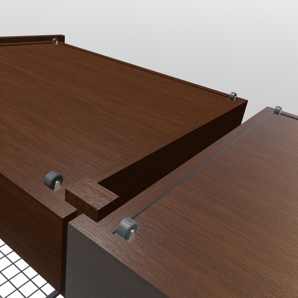 VRChat想定 子供用2段ベッド