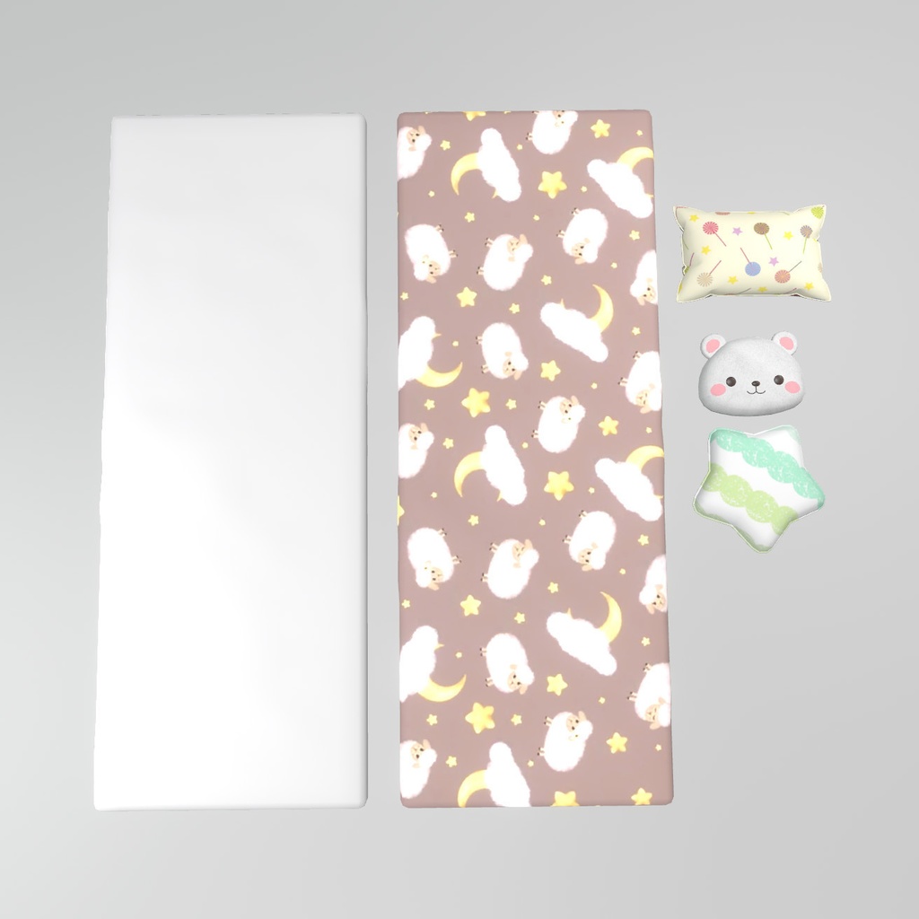 VRChat想定 子供用2段ベッド