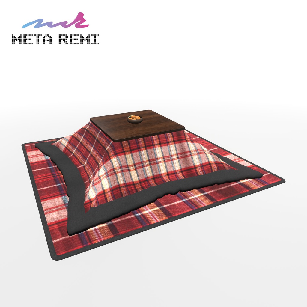 VRChat想定　こたつ