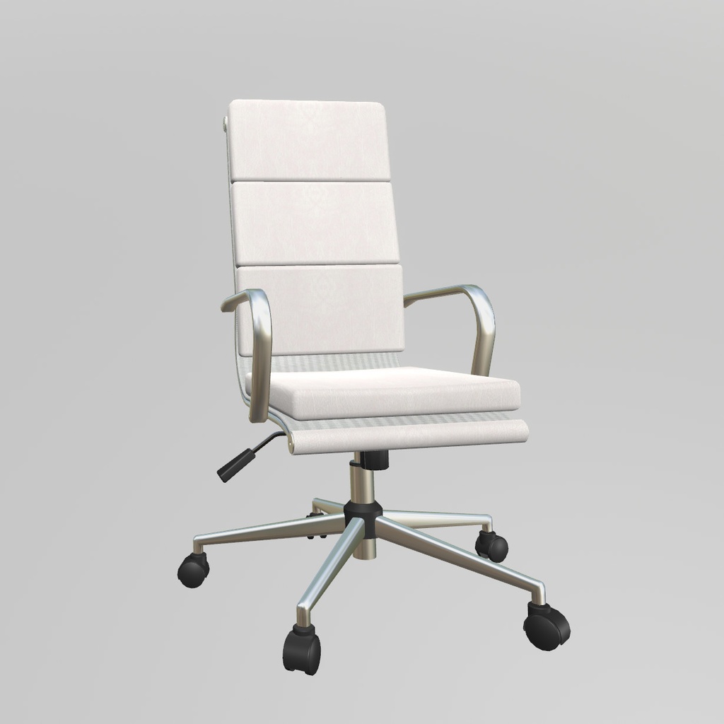 VRChat想定 集中ブース(ホワイト)