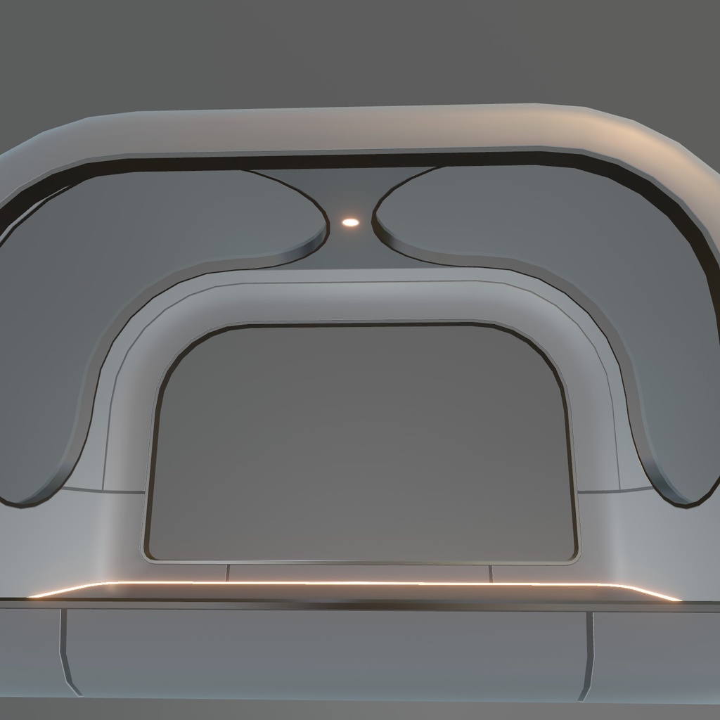 VRChat想定 近未来ベッドセット