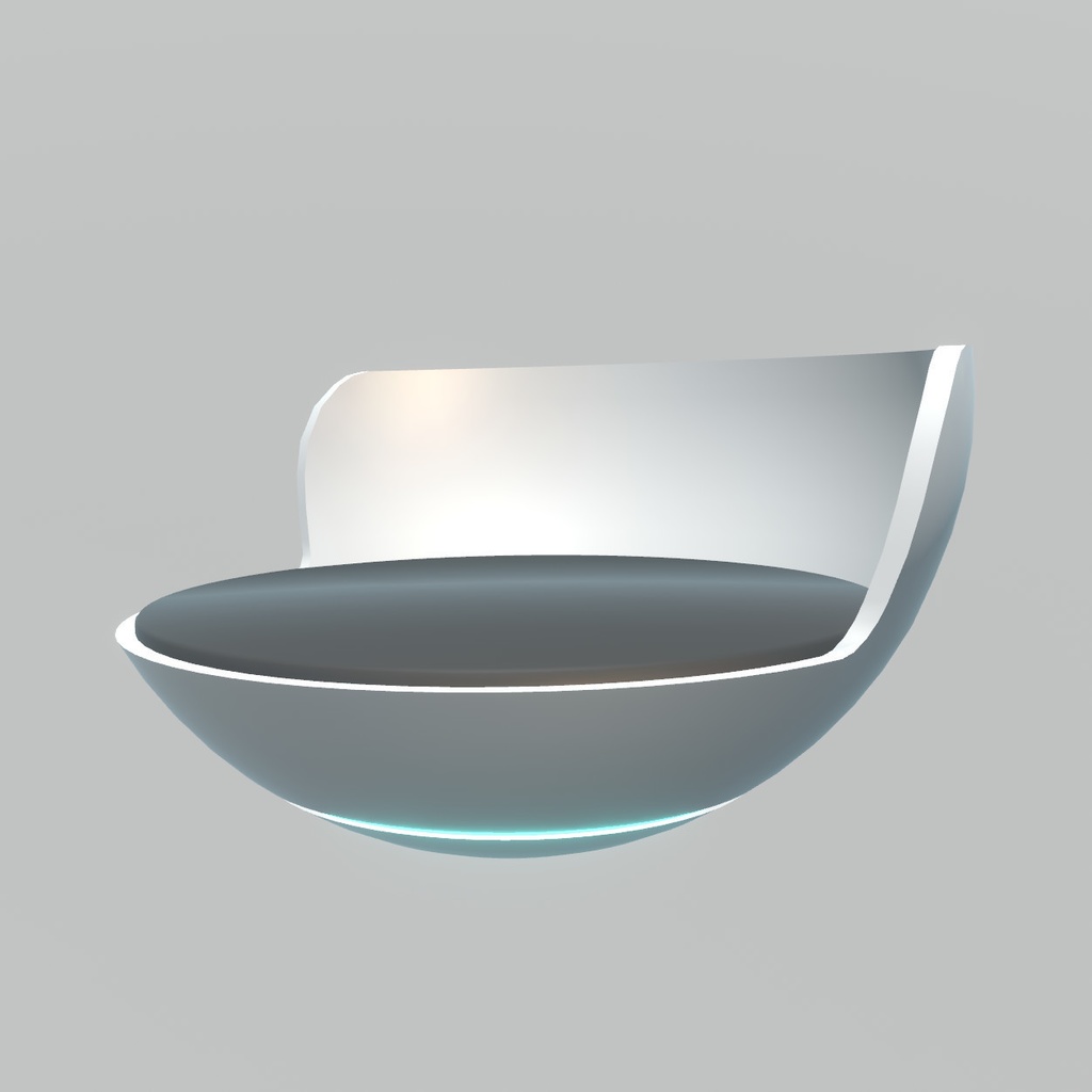 VRChat想定 近未来デスクセット