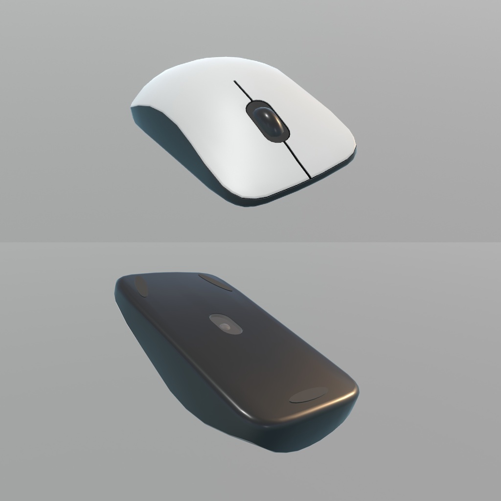 VRChat想定 近未来デスクセット