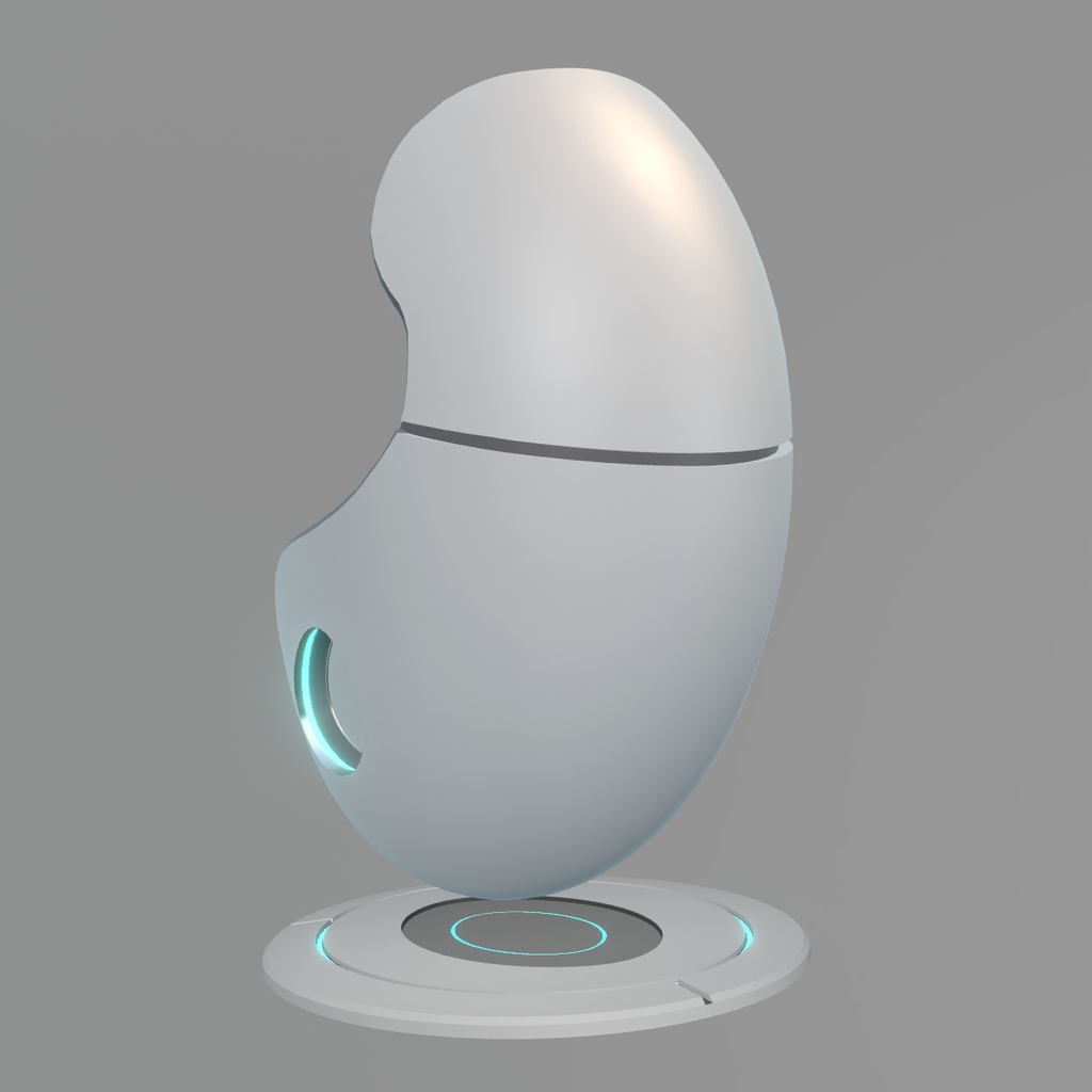 VRChat想定 近未来チェア