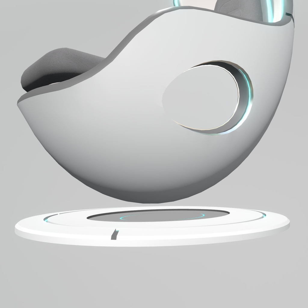 VRChat想定 近未来チェア