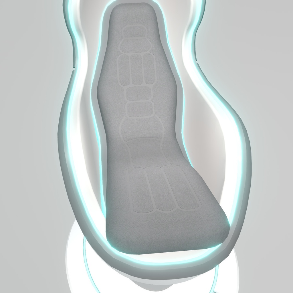 VRChat想定 近未来チェア