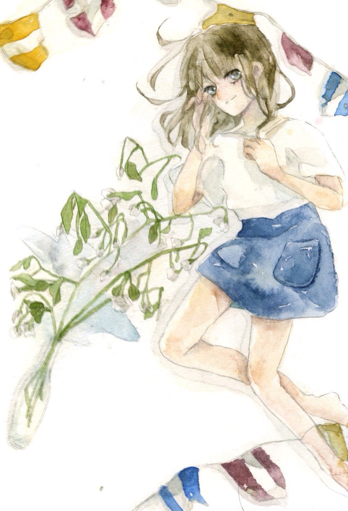 「へぇ」ハガキ原画