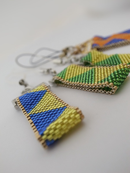 ジョジョ2部3部 シーザー・ジョセフ・承太郎 ベルトバンダナ柄ビーズストラップ