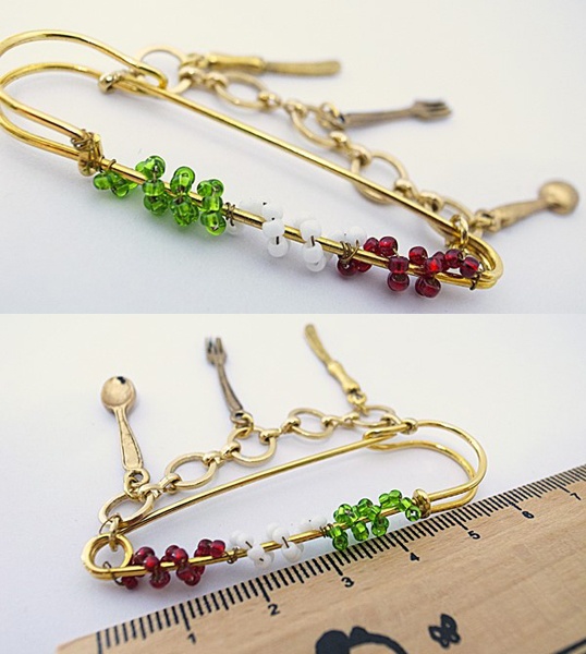 トニオさんのストールピン