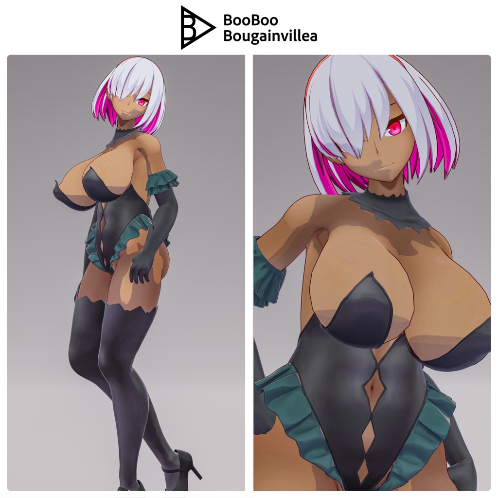 「褐色女騎士 ヴォーパリア」 - Vorpalia - オリジナル3Dモデル #e62f8b