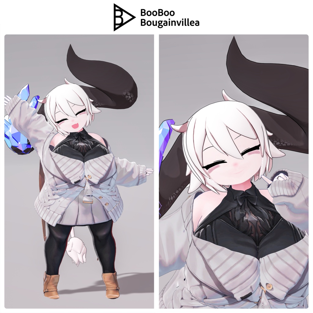 「うしちゃん」 - Ushichang - オリジナル3Dモデル #e62f8b
