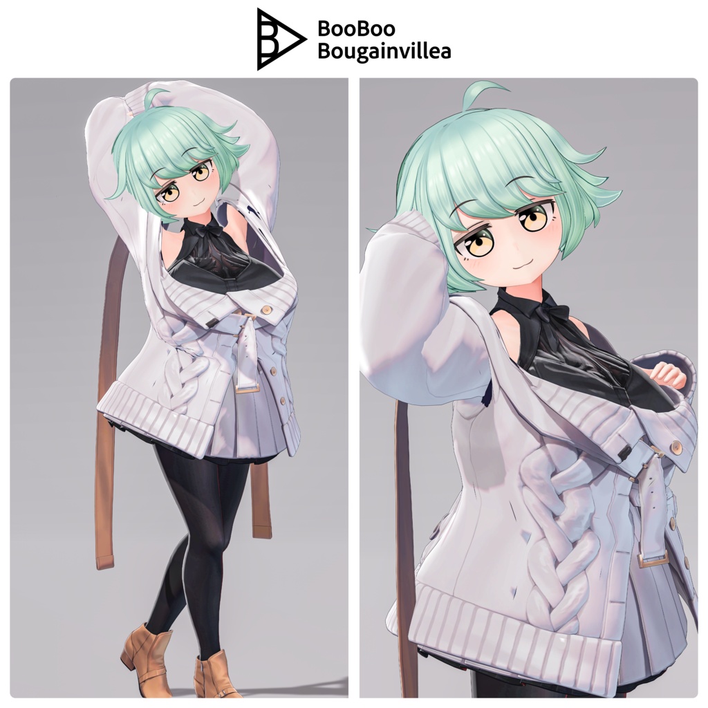 「チャイナ服のお姉さん リューフォア」 - Luhua - オリジナル3Dモデル #e62f8b