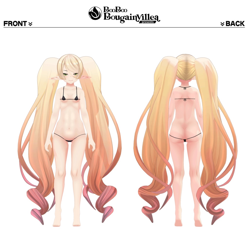 「エルフの森のメース」 - Maca of the Elven Forest - オリジナル3Dモデル #e62f8b