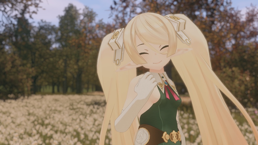 「エルフの森のメース」 - Maca of the Elven Forest - オリジナル3Dモデル #e62f8b