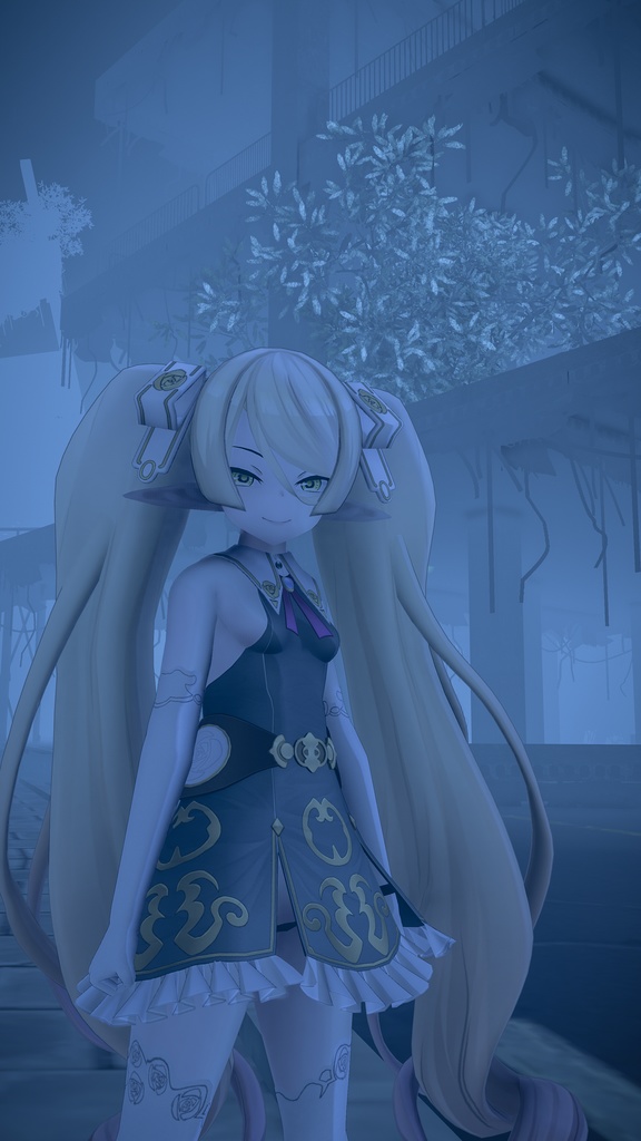 「エルフの森のメース」 - Maca of the Elven Forest - オリジナル3Dモデル #e62f8b