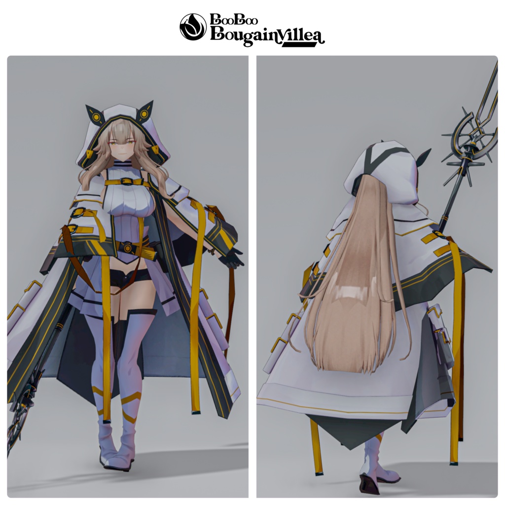 Original 3D model The Silver Haired Witch Strela - #e62f8b