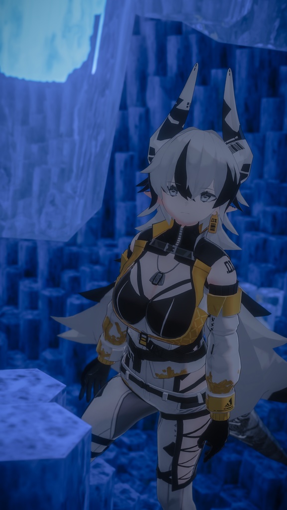 「適応する獣 実験体β 」- Adaptive beast Experimental subject β - オリジナル3Dモデル VRCha #e62f8b