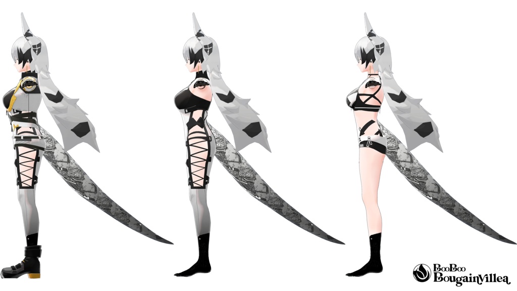 オリジナル3Dモデル 適応する獣 実験体β - Adaptive beast Experimental subject β - #e62f8b