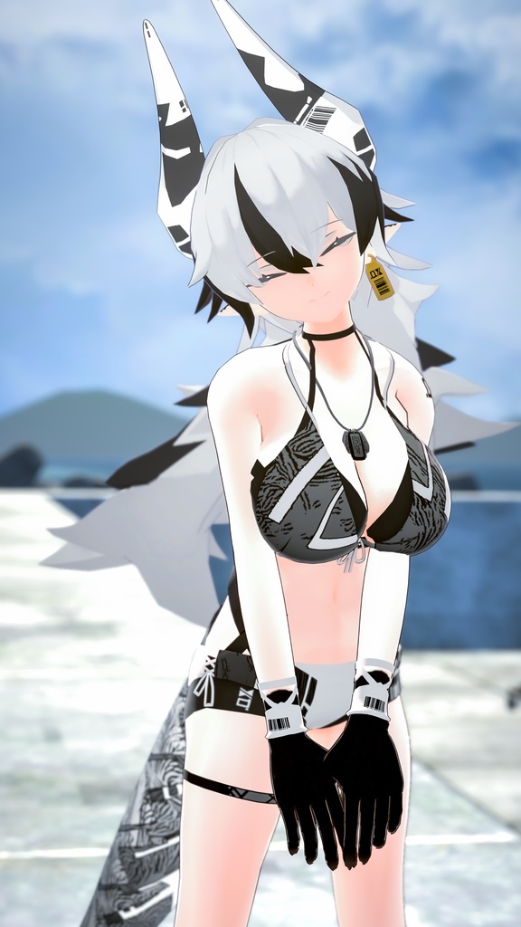 「適応する獣 実験体β 」- Adaptive beast Experimental subject β - オリジナル3Dモデル VRCha #e62f8b