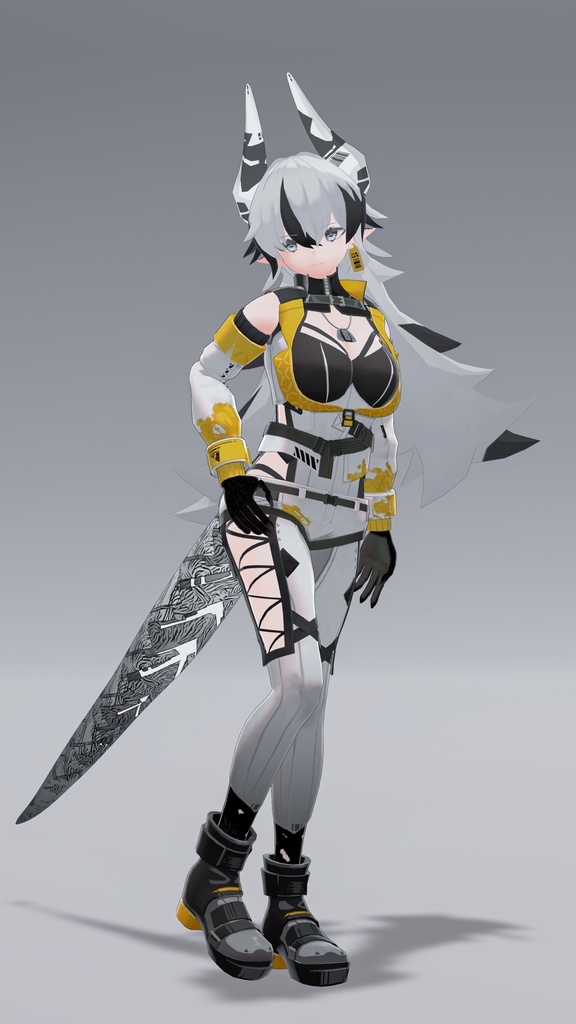 オリジナル3Dモデル 適応する獣 実験体β - Adaptive beast Experimental subject β - #e62f8b