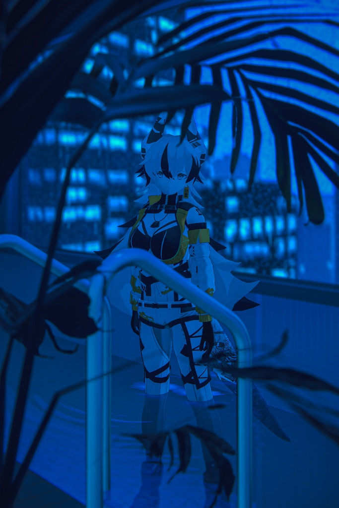 「適応する獣 実験体β 」- Adaptive beast Experimental subject β - オリジナル3Dモデル VRCha #e62f8b