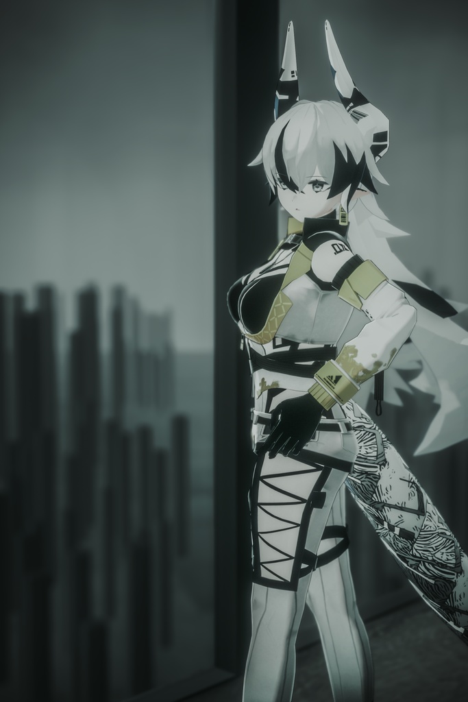 「適応する獣 実験体β 」- Adaptive beast Experimental subject β - オリジナル3Dモデル VRCha #e62f8b