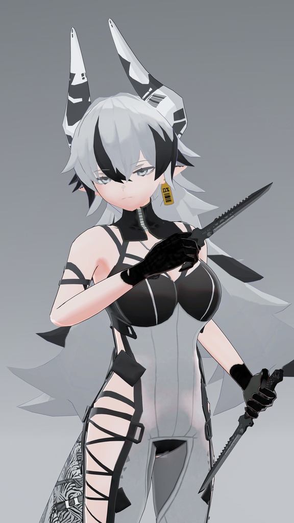 オリジナル3Dモデル 適応する獣 実験体β - Adaptive beast Experimental subject β - #e62f8b