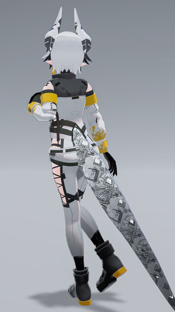 オリジナル3Dモデル 適応する獣 実験体β - Adaptive beast Experimental subject β - #e62f8b