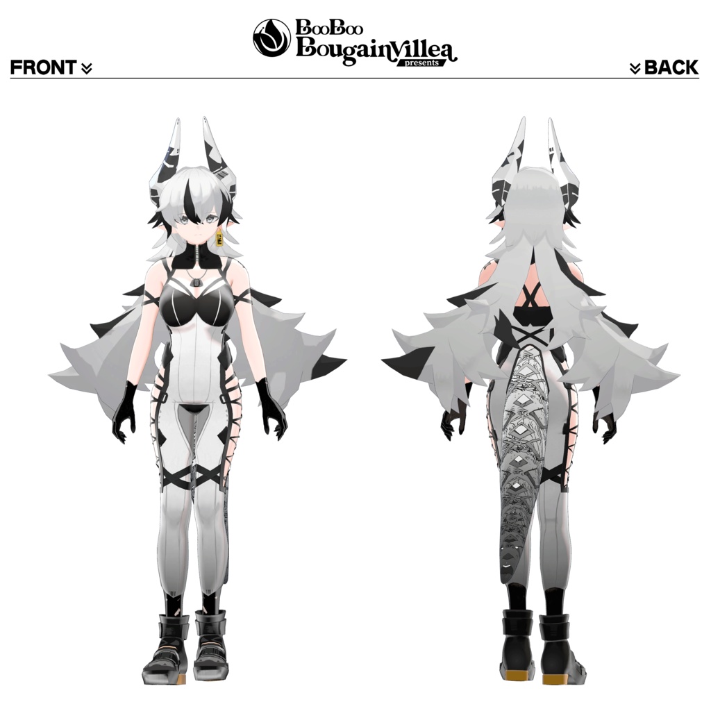 「適応する獣 実験体β 」- Adaptive beast Experimental subject β - オリジナル3Dモデル VRCha #e62f8b