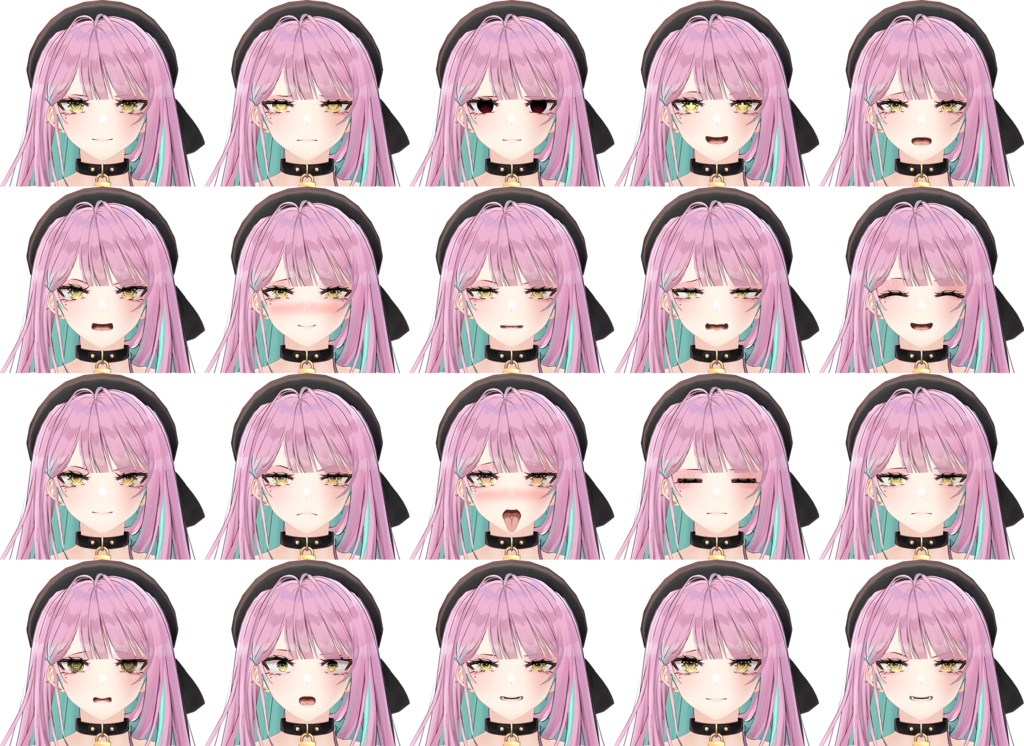 「女装男子の曾我くん」 オリジナル3Dモデル VRChat向けアバター #e62f8b