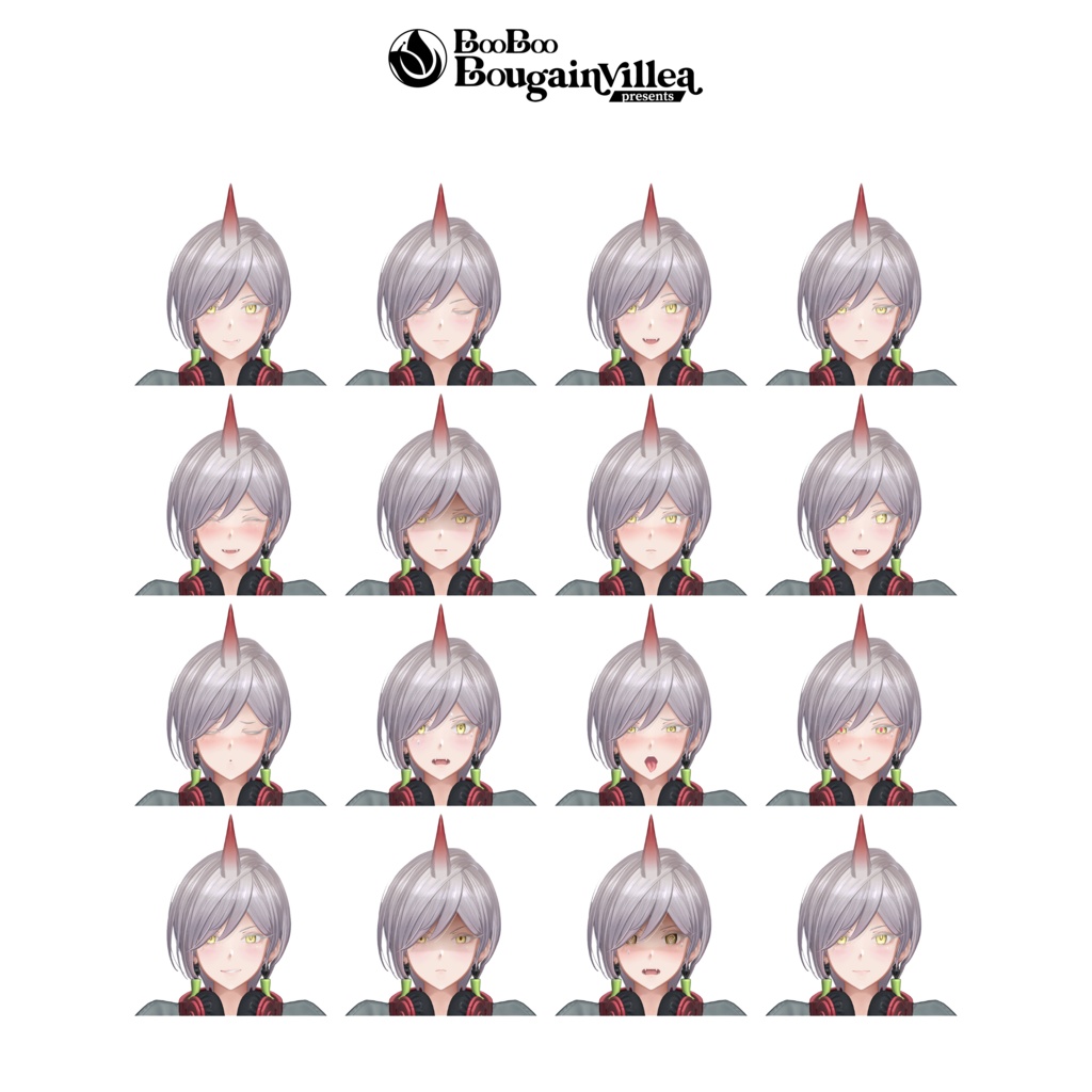 「鬼のお姉さん 霧子」 複数アバター対応衣装同梱 オリジナル3Dモデル VRChat向けアバター #e62f8b