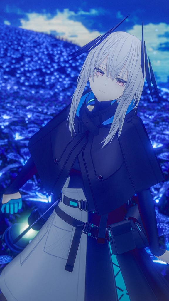 幻燈の墓守 エヴァリーゼ VRChat向けオリジナル3Dアバター #e62f8b