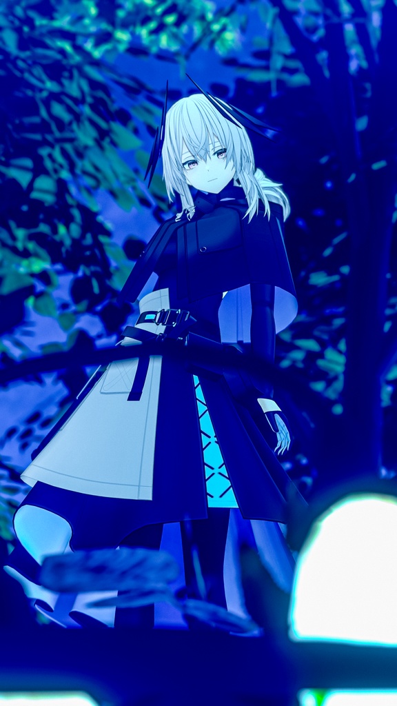 幻燈の墓守 エヴァリーゼ VRChat向けオリジナル3Dアバター #e62f8b