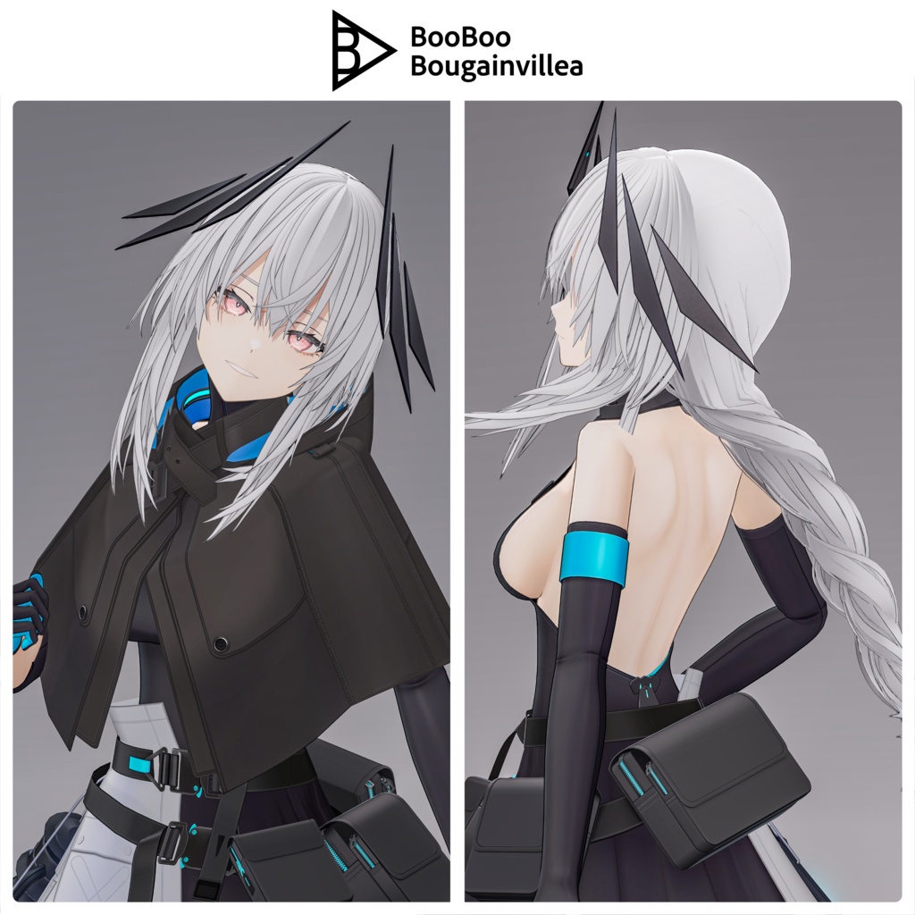 幻燈の墓守 エヴァリーゼ VRChat向けオリジナル3Dアバター #e62f8b