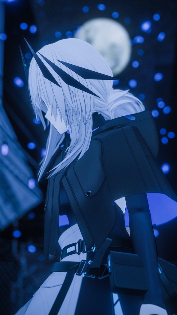 幻燈の墓守 エヴァリーゼ VRChat向けオリジナル3Dアバター #e62f8b