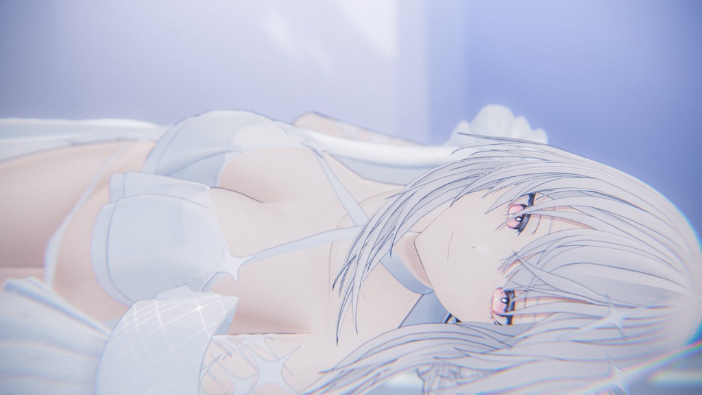 幻燈の墓守 エヴァリーゼ VRChat向けオリジナル3Dアバター #e62f8b