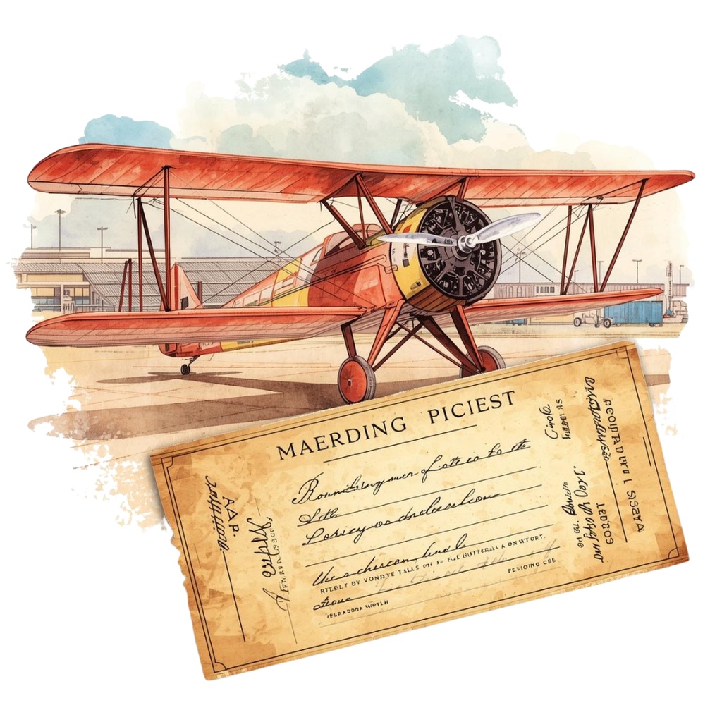 水彩画風クリーム&ピンク旅行シリーズ フランス|アンティークで可愛いクリップアート12点セット【PNG】